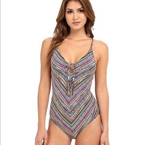 Lucky Brand Arabian Night One-Piece Swimsuit